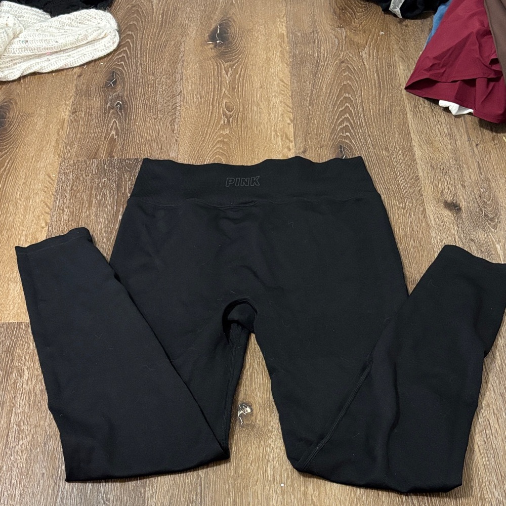PINK Victoria's Secret Women’s Charcoal Leggings